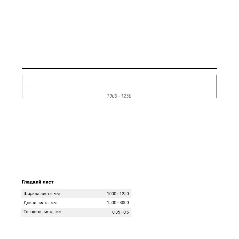 Гладкий лист Гладкий полиэстер RAL 9003 (Белый) 3000*1250*0,4 односторонний ламинированный